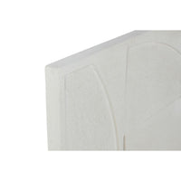 Wanddekoration Home ESPRIT Weiß Moderne 80 x 4 x 80 cm (2 Stück)