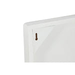 Wanddekoration Home ESPRIT Weiß Moderne 80 x 4 x 80 cm (2 Stück)