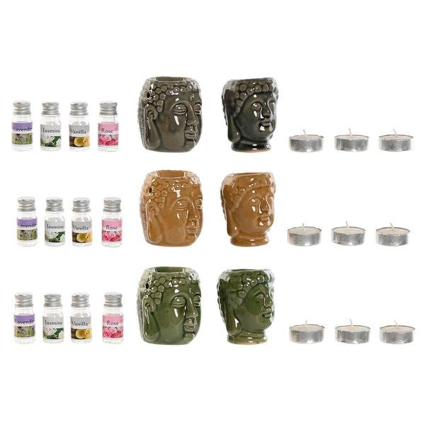 Aromalampe Home ESPRIT 17 x 13,5 x 8 cm (3 Stück)