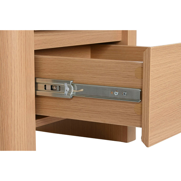 Nachttisch Home ESPRIT natürlich Hellgrau 56 X 40 X 51 cm