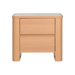 Nachttisch Home ESPRIT natürlich Hellgrau 56 X 40 X 51 cm