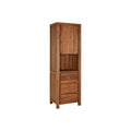 Beistellmöbel Home ESPRIT natürlich Teakholz 60 x 40 x 190 cm