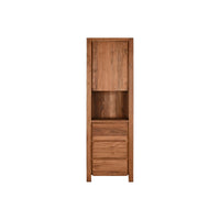 Beistellmöbel Home ESPRIT natürlich Teakholz 60 x 40 x 190 cm