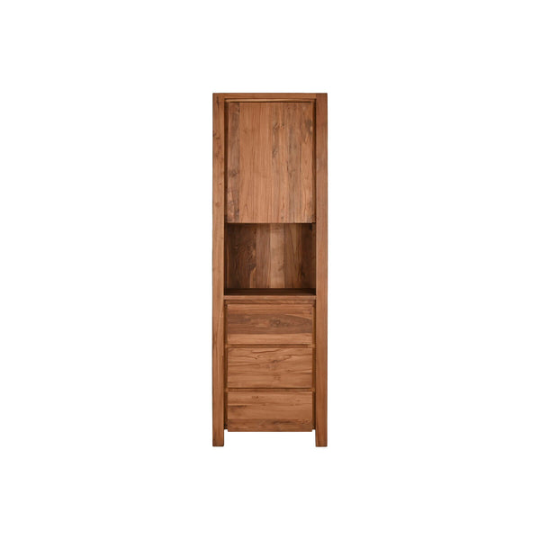 Beistellmöbel Home ESPRIT natürlich Teakholz 60 x 40 x 190 cm