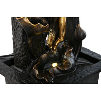 Gartenbrunnen Home ESPRIT Harz Buddha Orientalisch 21 x 19 x 27 cm (2 Stück)