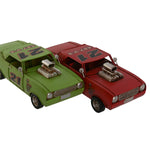 Deko-Figur Home ESPRIT Rot grün Vintage 25,5 x 10 x 8,5 cm (2 Stück)