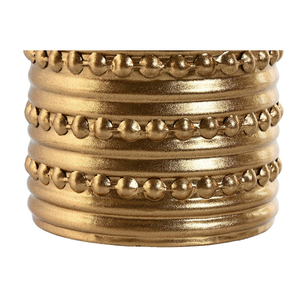 Vase Home ESPRIT Gold Metall Moderne 13 X 13 X 51,5 cm