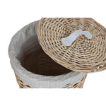 Korb für schmutzige Wäsche Home ESPRIT Creme korb Shabby Chic 45 x 45 x 55 cm 3 Stücke