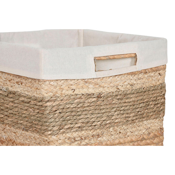 Korb-Set Home ESPRIT natürlich Seegras Tropical 40 x 33 x 28 cm 3 Stücke