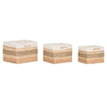 Korb-Set Home ESPRIT natürlich Seegras Tropical 40 x 33 x 28 cm 3 Stücke