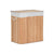 Korb für schmutzige Wäsche Home ESPRIT Weiß natürlich Bambus 140 L 60 x 40 x 60 cm
