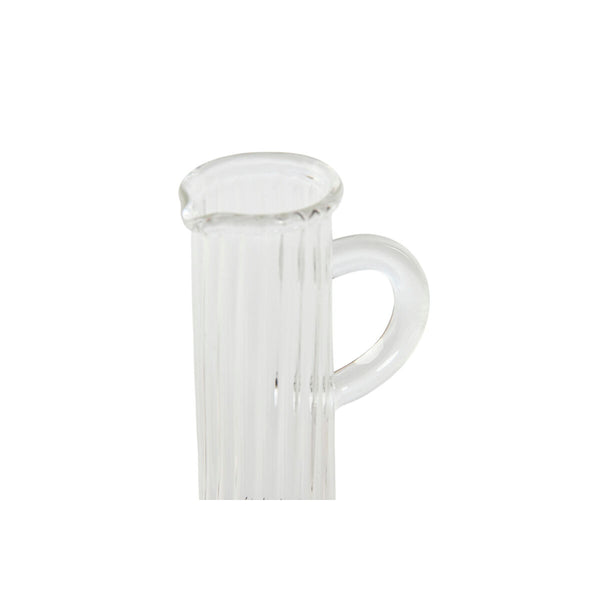 Öl- und Essig-Set Home ESPRIT natürlich Kristall Akazienholz 350 ml 20,4 x 9 x 21 cm