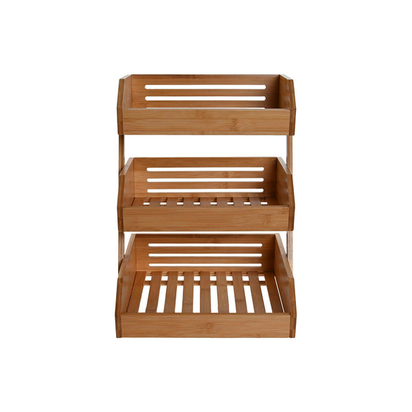Obstschale Home ESPRIT natürlich Bambus 30 x 33 x 41 cm
