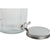 Wasserspender Home ESPRIT Schwarz Metall Silikon Kristall ABS 5 L 19,6 x 23,5 x 40,5 cm