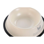 Futternapf für Hunde Home ESPRIT Beige Gummi Metall 200 ml 600 ml 700 ml 1 L 29 X 29 X 6,5 cm