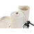 Badezimmer Set Home ESPRIT Weiß ABS Dolomite 17,5 x 9,5 x 18 cm 3 Stücke