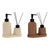 Badezimmer Set Home ESPRIT Creme Terrakotta ABS Dolomite 17 x 9 x 2 cm 3 Stücke (2 Stück)