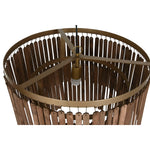 Deckenlampe Home ESPRIT Braun Gold Holz Metall Mango-Holz 50 W 60 x 60 x 48 cm