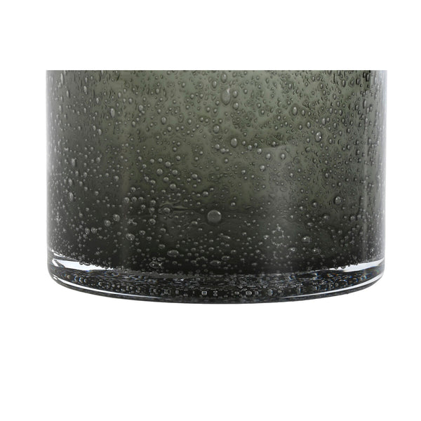 Vase Home ESPRIT grün Kristall Moderne 11,5 X 11,5 X 17,2 cm