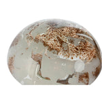 Deko-Figur Home ESPRIT Weiß Braun Pilz 16,5 x 16,5 x 18 cm