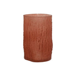 Vase Home ESPRIT Terrakotta Kristall Moderne 14 x 14 x 21 cm