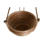 Satz Blumentöpfe Home ESPRIT natürlich korb Schnur 31 x 31 x 23 cm (3 Stücke)