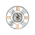 Wanduhr Home ESPRIT Weiß Schwarz Gold Metall 142 X 9 X 142 cm