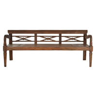 Bank Home ESPRIT Dunkelbraun Teakholz 190 x 70 x 75 cm