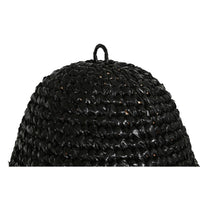 Lampenschirm Home ESPRIT Schwarz Bast 60 x 60 x 80 cm