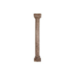 Garten-Statuen Home ESPRIT natürlich Teakholz 38 x 38 x 267 cm 38 X 38 X 248 cm