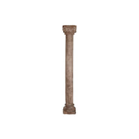 Garten-Statuen Home ESPRIT natürlich Teakholz 38 x 38 x 267 cm 38 X 38 X 248 cm