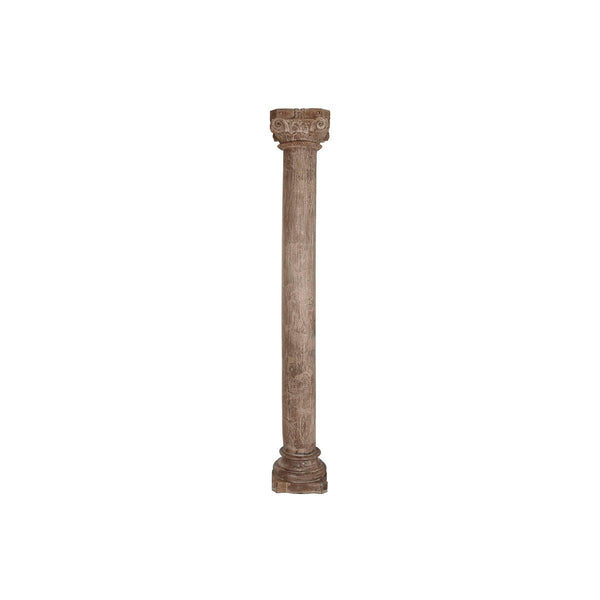 Garten-Statuen Home ESPRIT natürlich Teakholz 38 x 38 x 267 cm 38 X 38 X 248 cm