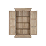 Schrank Home ESPRIT natürlich Mango-Holz 125 x 43 x 214 cm