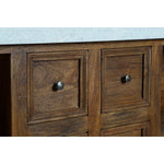 Kücheneinheit Home ESPRIT Weiß Braun 168 x 76 x 92 cm