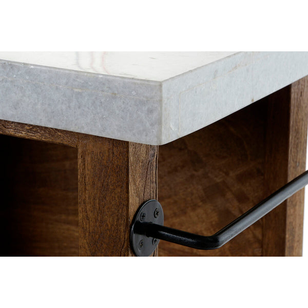 Kücheneinheit Home ESPRIT Weiß Braun 168 x 76 x 92 cm