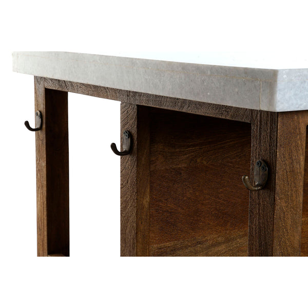 Kücheneinheit Home ESPRIT Weiß Braun 168 x 76 x 92 cm