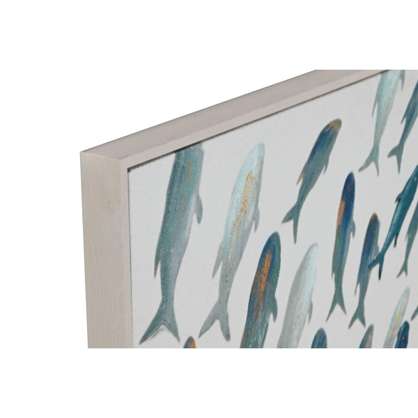 Leinwand Home ESPRIT polystyrol Leinwand 82,5 x 4 x 102,5 cm