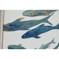 Leinwand Home ESPRIT polystyrol Leinwand 82,5 x 4 x 102,5 cm