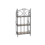Regal Home ESPRIT Schwarz Bunt aus Keramik schmiedeeisern 3 Regale 54 x 29 x 121 cm 58 x 31,5 x 117 cm