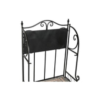 Regal Home ESPRIT Schwarz Bunt aus Keramik schmiedeeisern 3 Regale 54 x 29 x 121 cm 58 x 31,5 x 117 cm