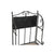 Regal Home ESPRIT Schwarz Bunt aus Keramik schmiedeeisern 3 Regale 54 x 29 x 121 cm 58 x 31,5 x 117 cm