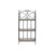 Regal Home ESPRIT Schwarz Bunt aus Keramik schmiedeeisern 3 Regale 54 x 29 x 121 cm 58 x 31,5 x 117 cm