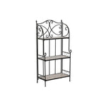 Regal Home ESPRIT Schwarz Bunt aus Keramik schmiedeeisern 3 Regale 54 x 29 x 121 cm 58 x 31,5 x 117 cm
