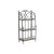 Regal Home ESPRIT Schwarz Bunt aus Keramik schmiedeeisern 3 Regale 54 x 29 x 121 cm 58 x 31,5 x 117 cm
