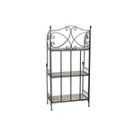 Regal Home ESPRIT Schwarz Bunt aus Keramik schmiedeeisern 3 Regale 54 x 29 x 121 cm 58 x 31,5 x 117 cm