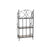 Regal Home ESPRIT Schwarz Bunt aus Keramik schmiedeeisern 3 Regale 54 x 29 x 121 cm 58 x 31,5 x 117 cm