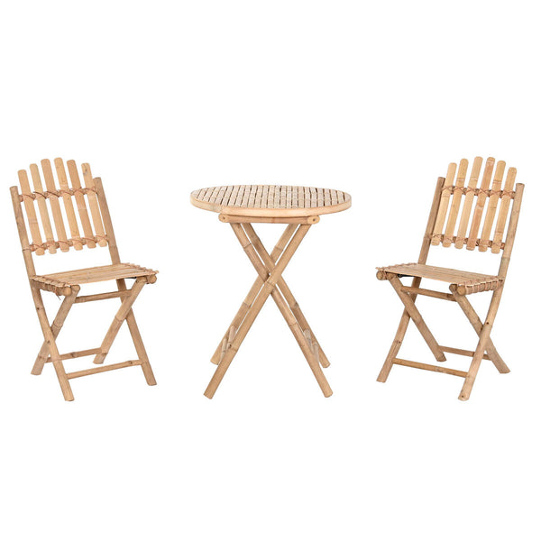 Tisch-Set mit 2 Stühlen Home ESPRIT 61 x 61 x 73 cm