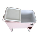 Tragbarer Kühlschrank Home ESPRIT Rosa Stahl Polypropylen 74 x 43 x 80 cm