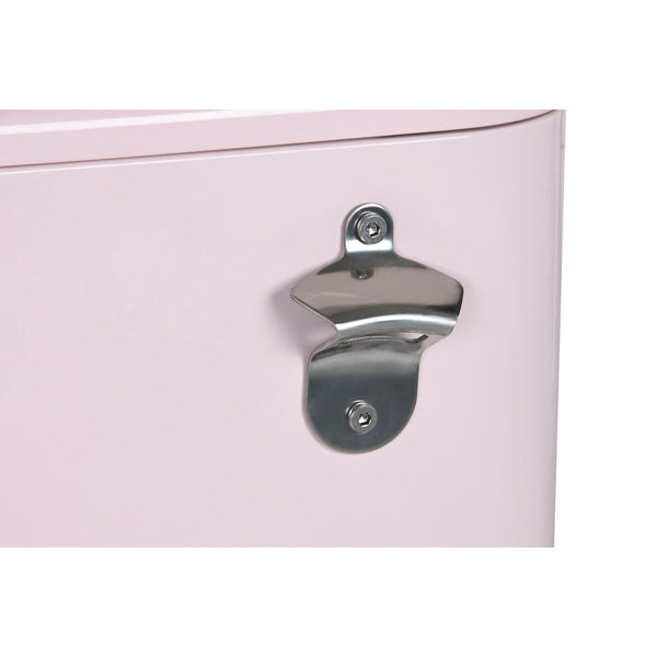 Tragbarer Kühlschrank Home ESPRIT Rosa Stahl Polypropylen 74 x 43 x 80 cm
