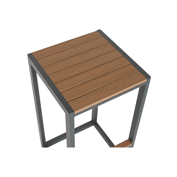 Kücheneinheit Home ESPRIT Grau natürlich 127 x 100 x 90 cm 127 x 100 x 95 cm